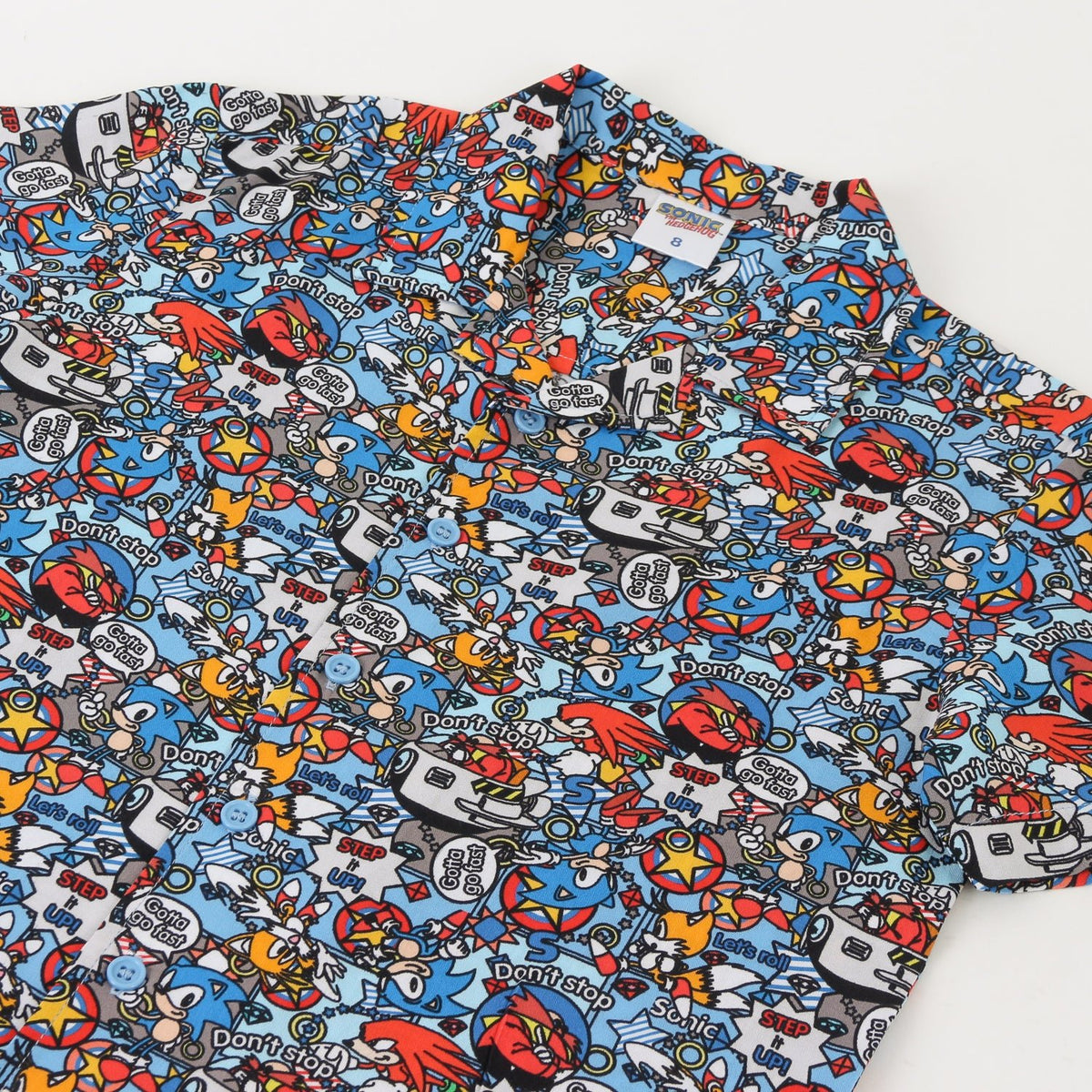 Camisa Manga Corta Niño Sonic Multicolor - Poleras Chile | The Brands Club cl