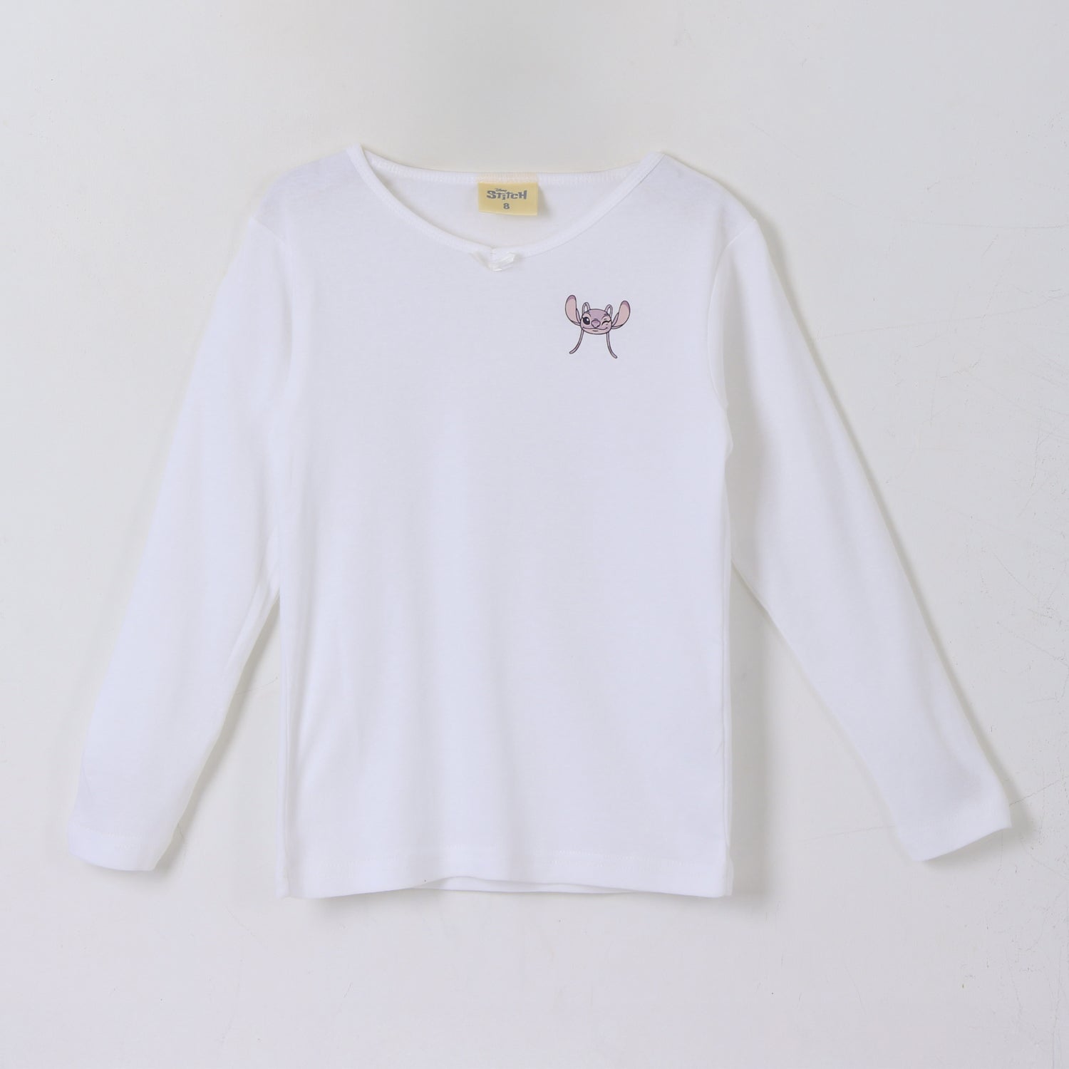 Bipack Camiseta Escolar Niña Manga Larga Blanco Lilo Stitch - Camisetas Chile | The Brands Club cl