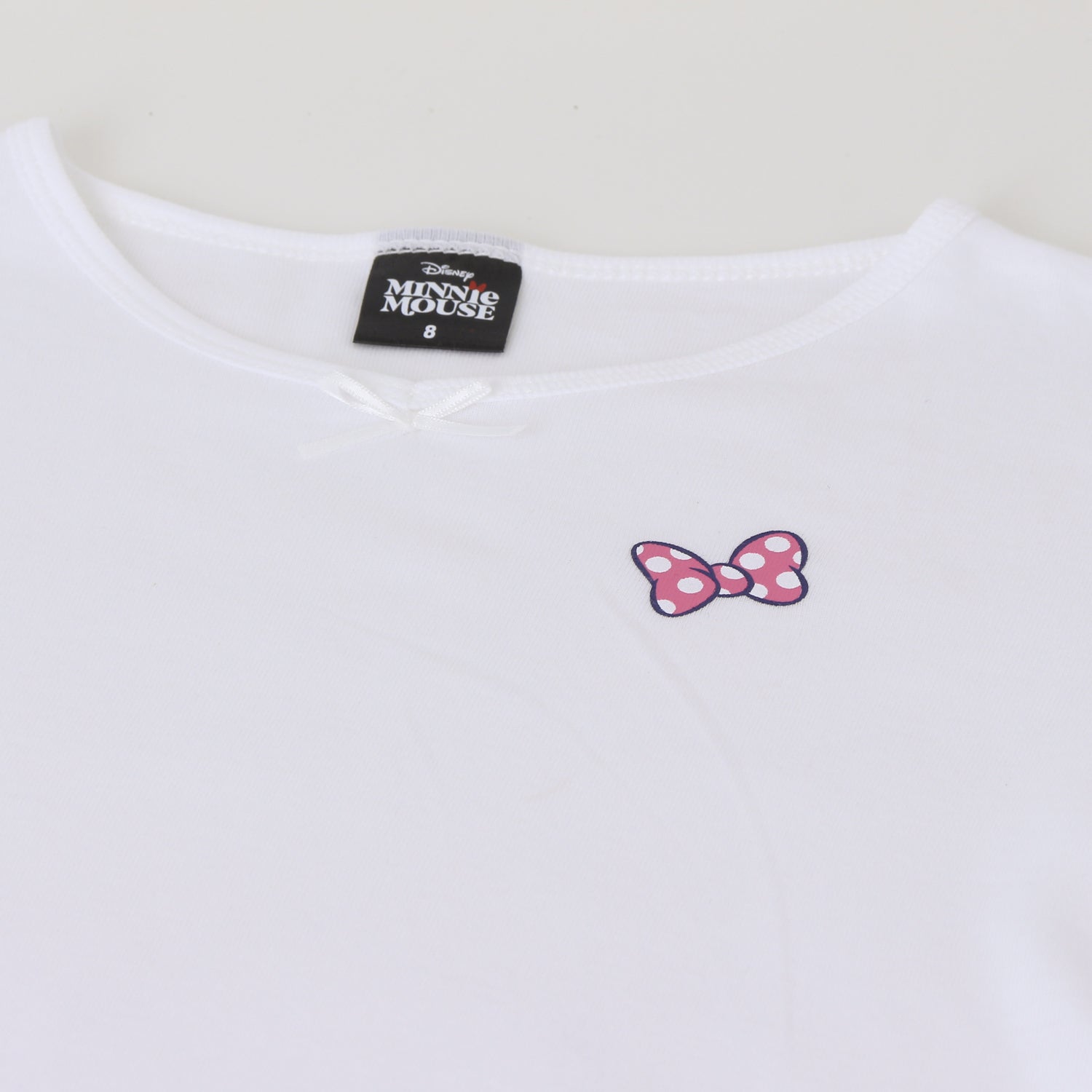 Bipack Camiseta Escolar Niña Manga Larga Blanco Minnie - Camisetas Chile | The Brands Club cl