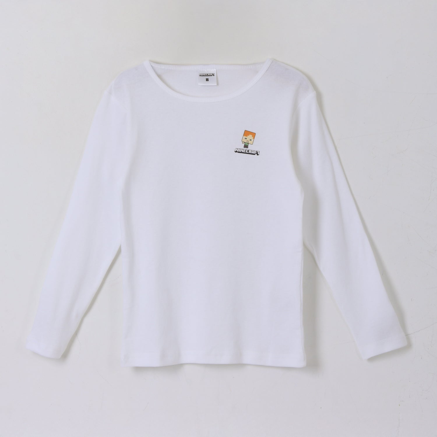 Bipack Camiseta Escolar Niño Manga Larga Blanco Minecraft - Camisetas Chile | The Brands Club cl