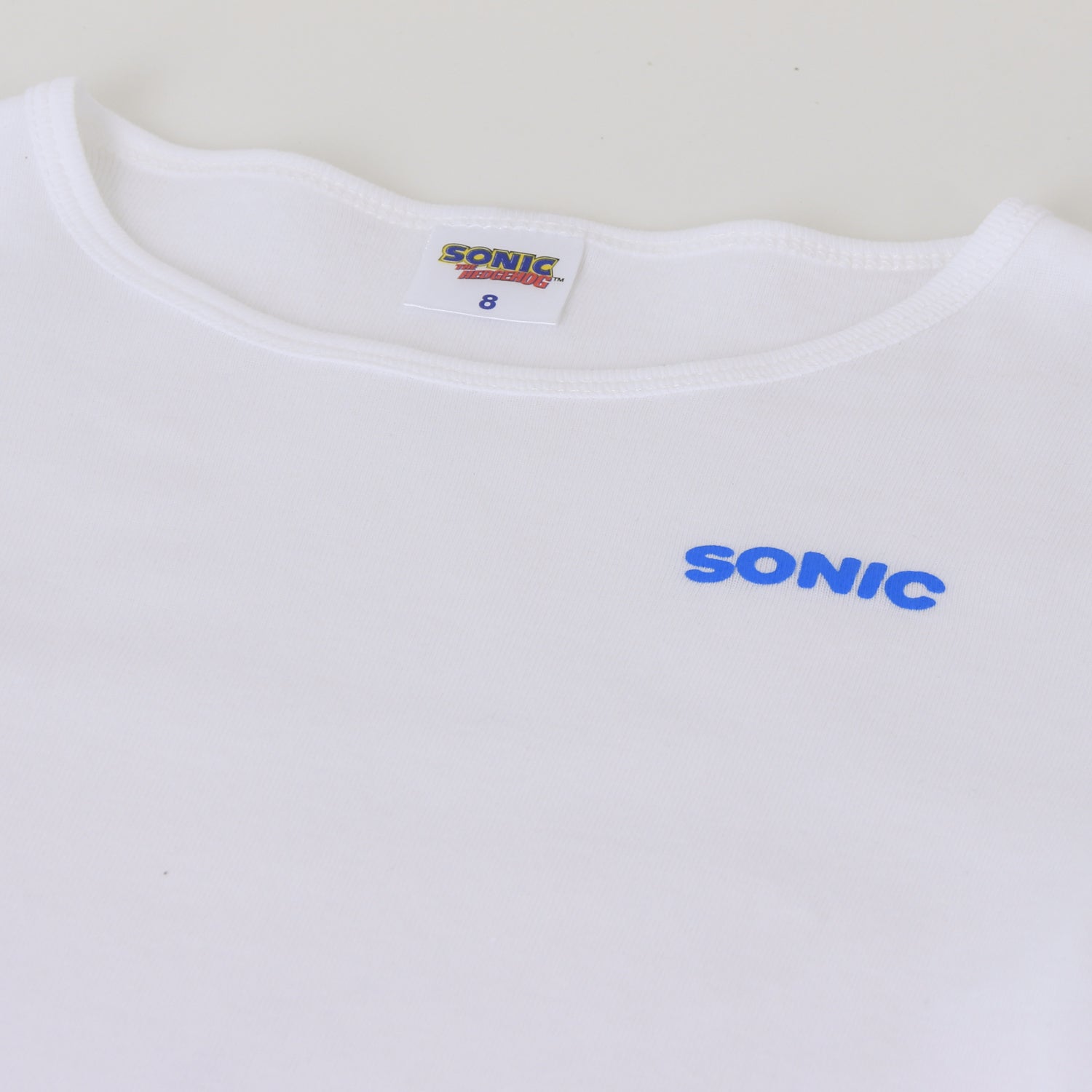 Bipack Camiseta Escolar Niño Manga Larga Blanco Sonic - Camisetas Chile | The Brands Club cl