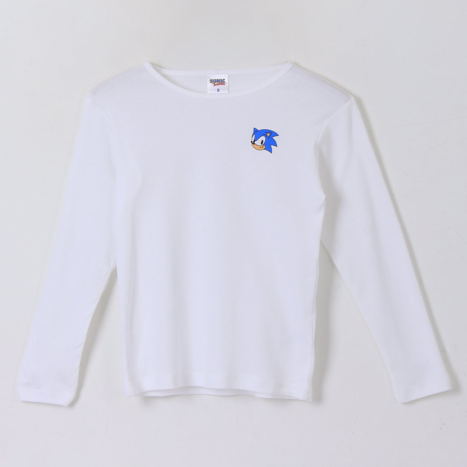Bipack Camiseta Escolar Niño Manga Larga Blanco Sonic - Camisetas Chile | The Brands Club cl