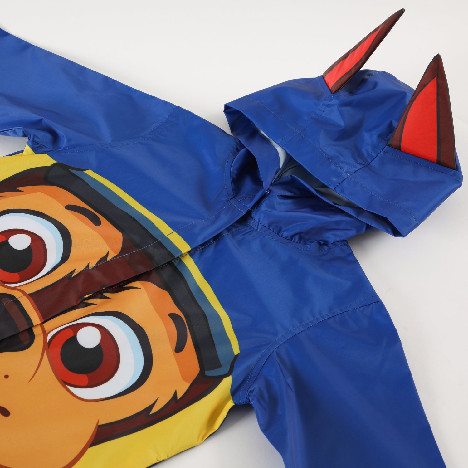 Chaqueta Impermeable Niño Chase Orejitas Azul Paw Patrol