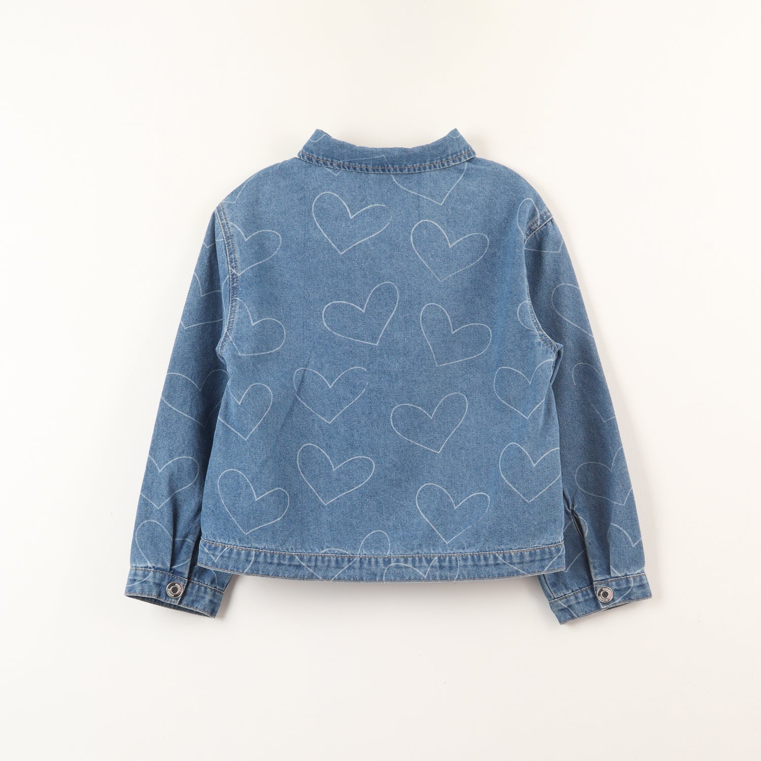 Chaqueta Denim Niña Minnie Corazones Azul Disney