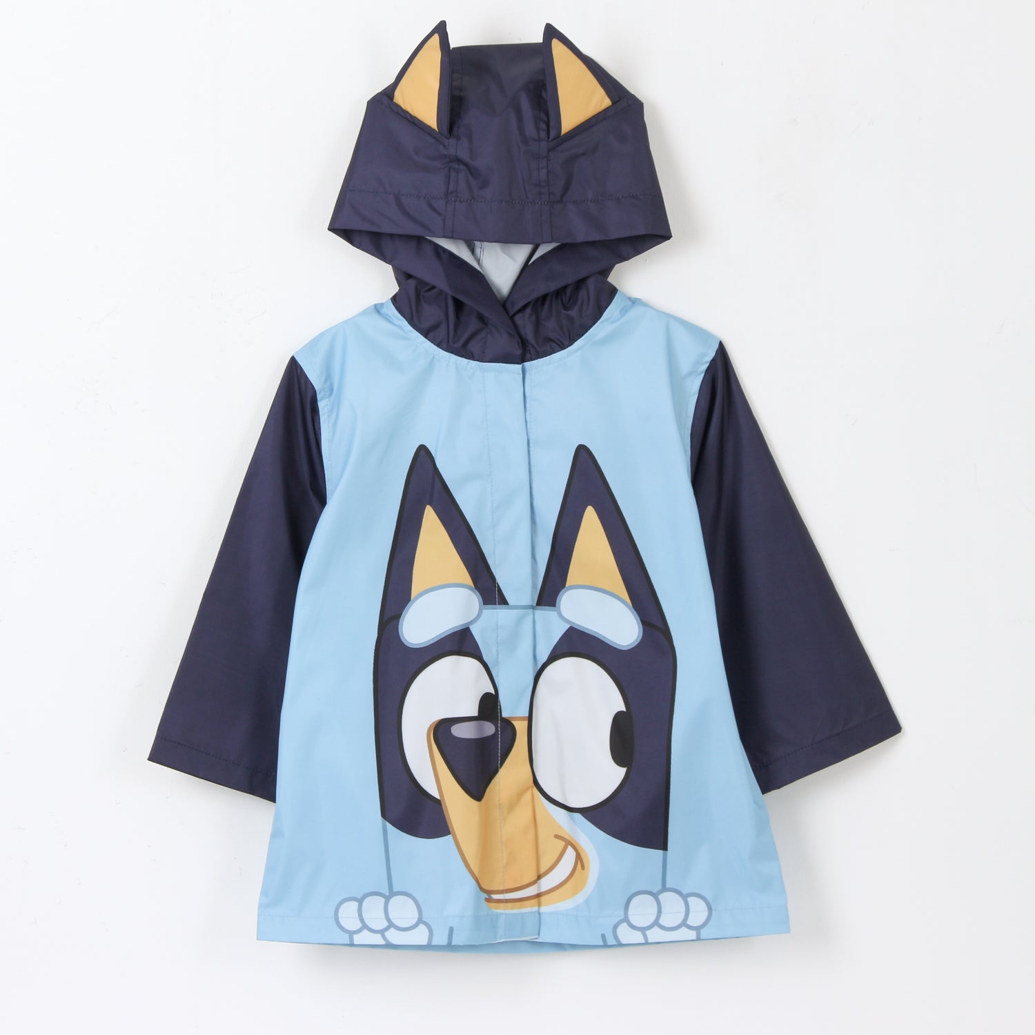Impermeable Niño Orejas Bluey Celeste Bluey - Chaquetas y Parkas Chile | The Brands Club cl