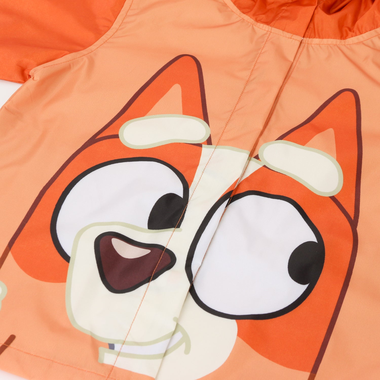 Impermeable Niño Orejas Bingo Naranjo Bluey - Chaquetas y Parkas Chile | The Brands Club cl