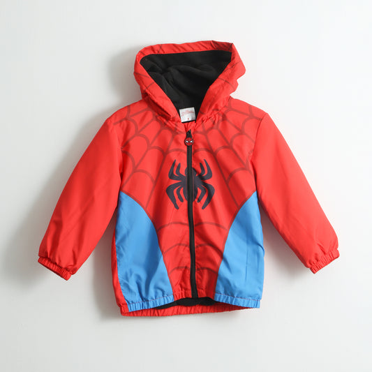 Cortaviento Niño Spiderman Suit Rojo Marvel - Chaquetas y Parkas Chile | The Brands Club cl