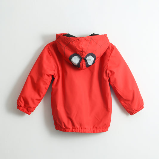 Cortaviento Niño Spiderman Suit Rojo Marvel - Chaquetas y Parkas Chile | The Brands Club cl