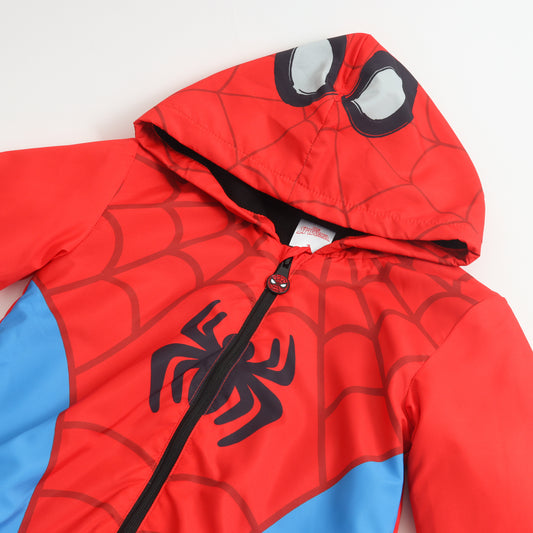 Cortaviento Niño Spiderman Suit Rojo Marvel - Chaquetas y Parkas Chile | The Brands Club cl