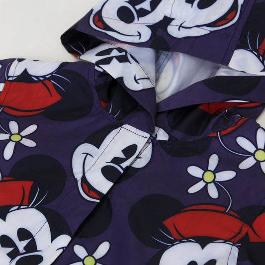 Impermeable Niña Full Print Minnie Morado Disney - Chaquetas y Parkas Chile | The Brands Club cl