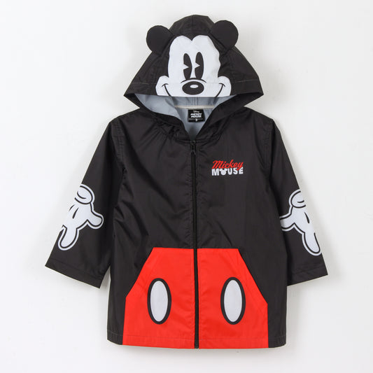 Impermeable Niño Orejas Mickey Mouse Negro Disney - Chaquetas y Parkas Chile | The Brands Club cl