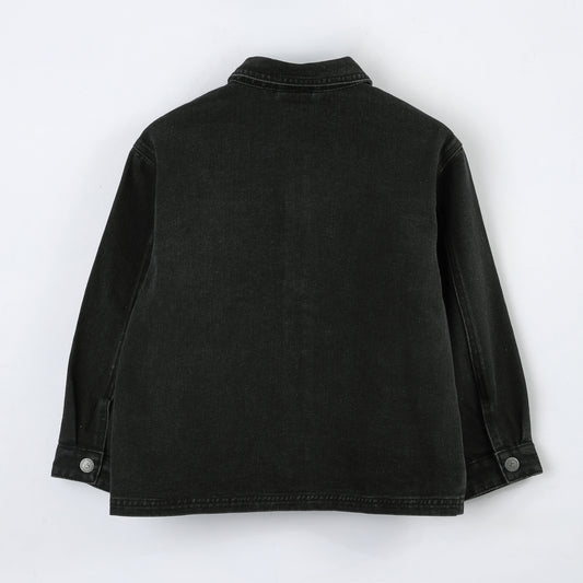 Chaqueta Niño Minecraft Denim Negro - Chaquetas y Parkas Chile | The Brands Club cl