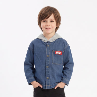 Chaqueta Niño Spiderman Marvel Mezclilla Azul