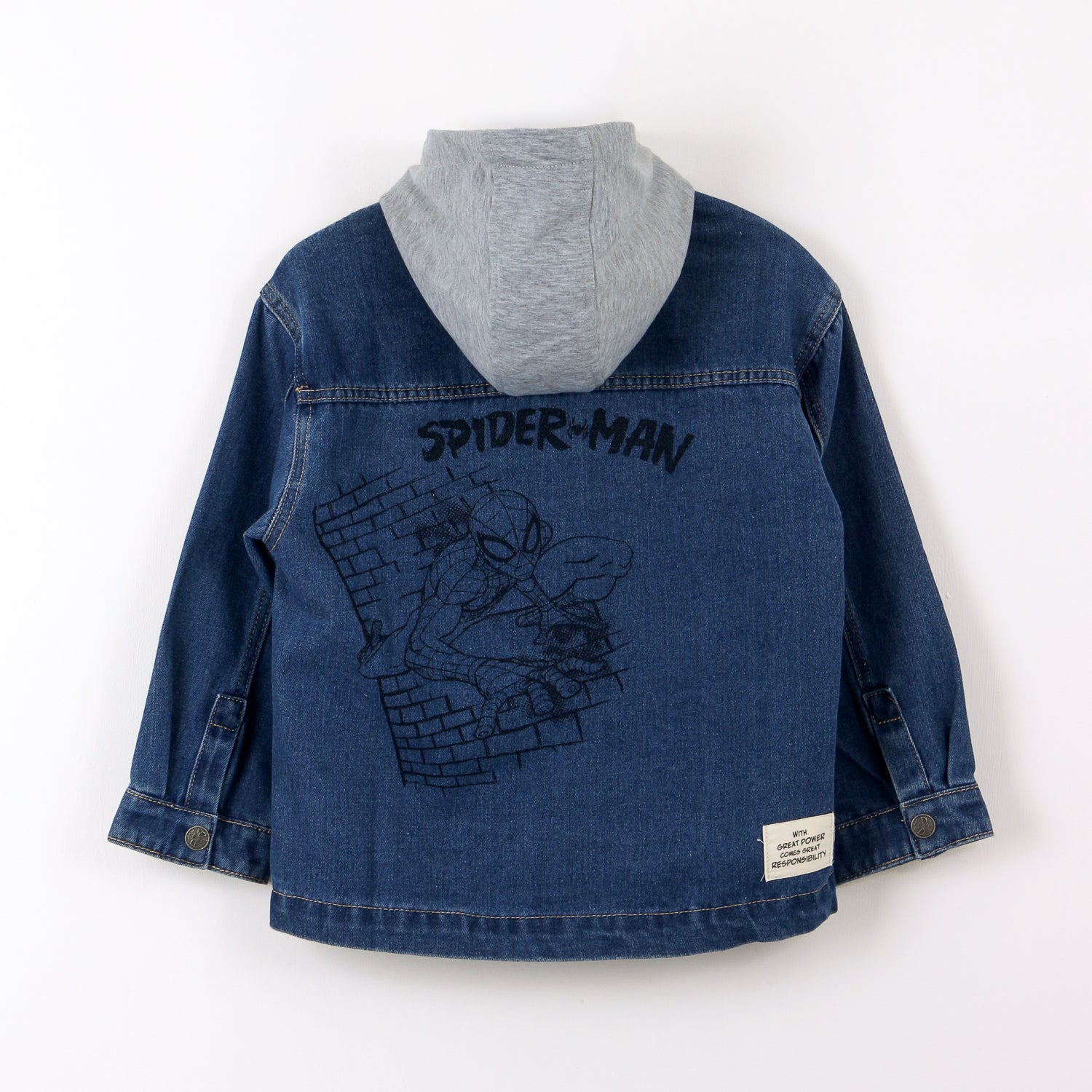 Chaqueta Niño Mezclilla Azul Marvel