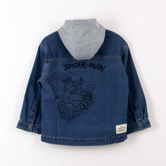 Chaqueta Niño Spiderman Marvel Mezclilla Azul - Chaquetas y Parkas Chile | The Brands Club cl