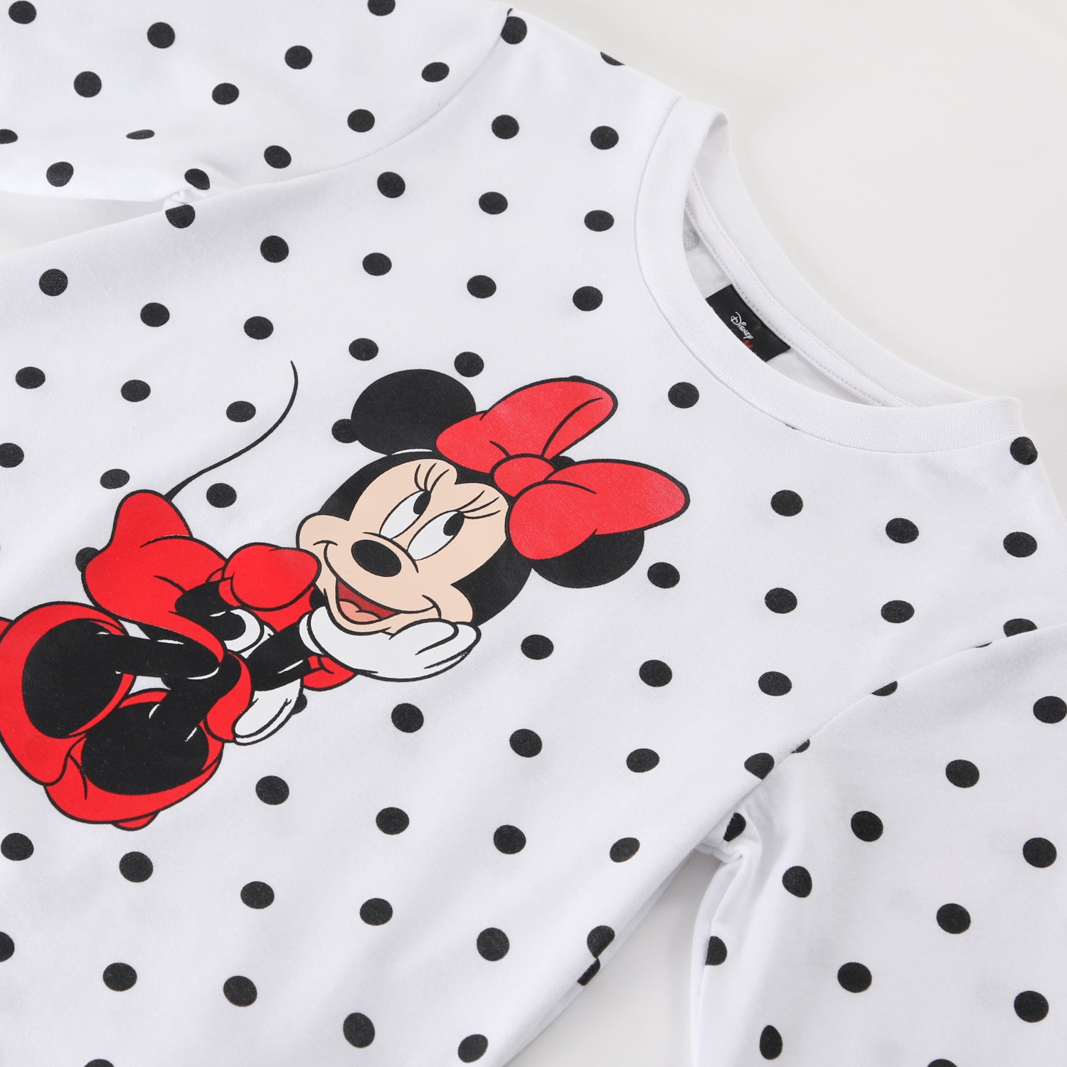 Conjunto Niña Minnie Coquette Blanco Disney