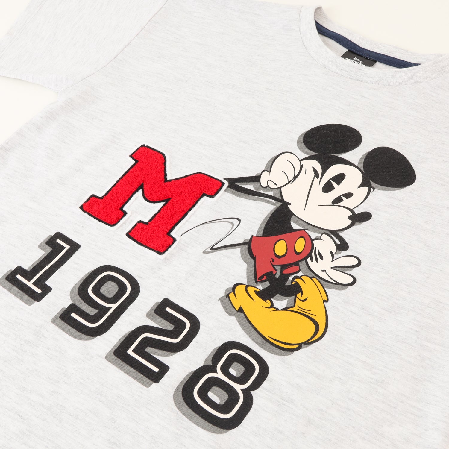 Conjunto Niño Mickey 1928 Gris Disney