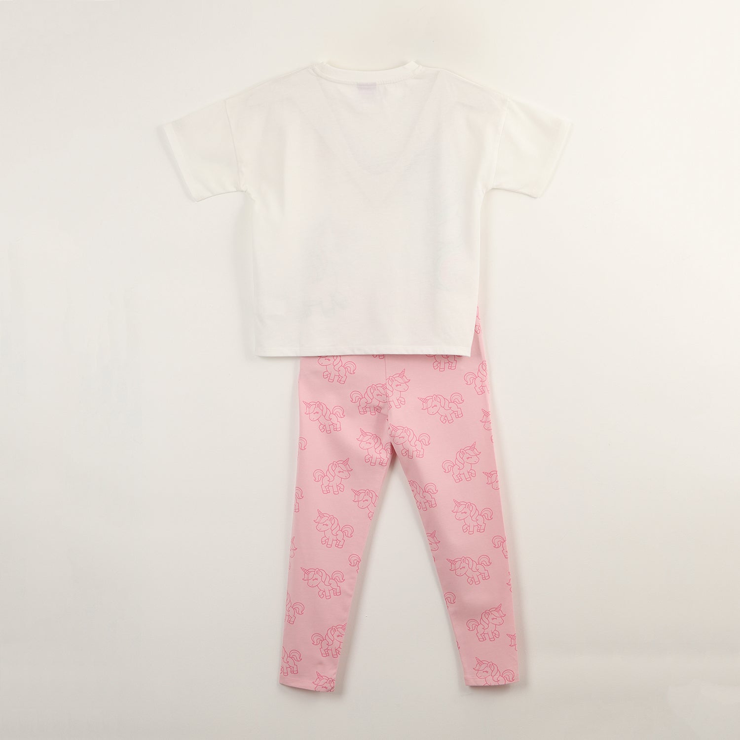 Conjunto Niña Magic Blanco Unicornio