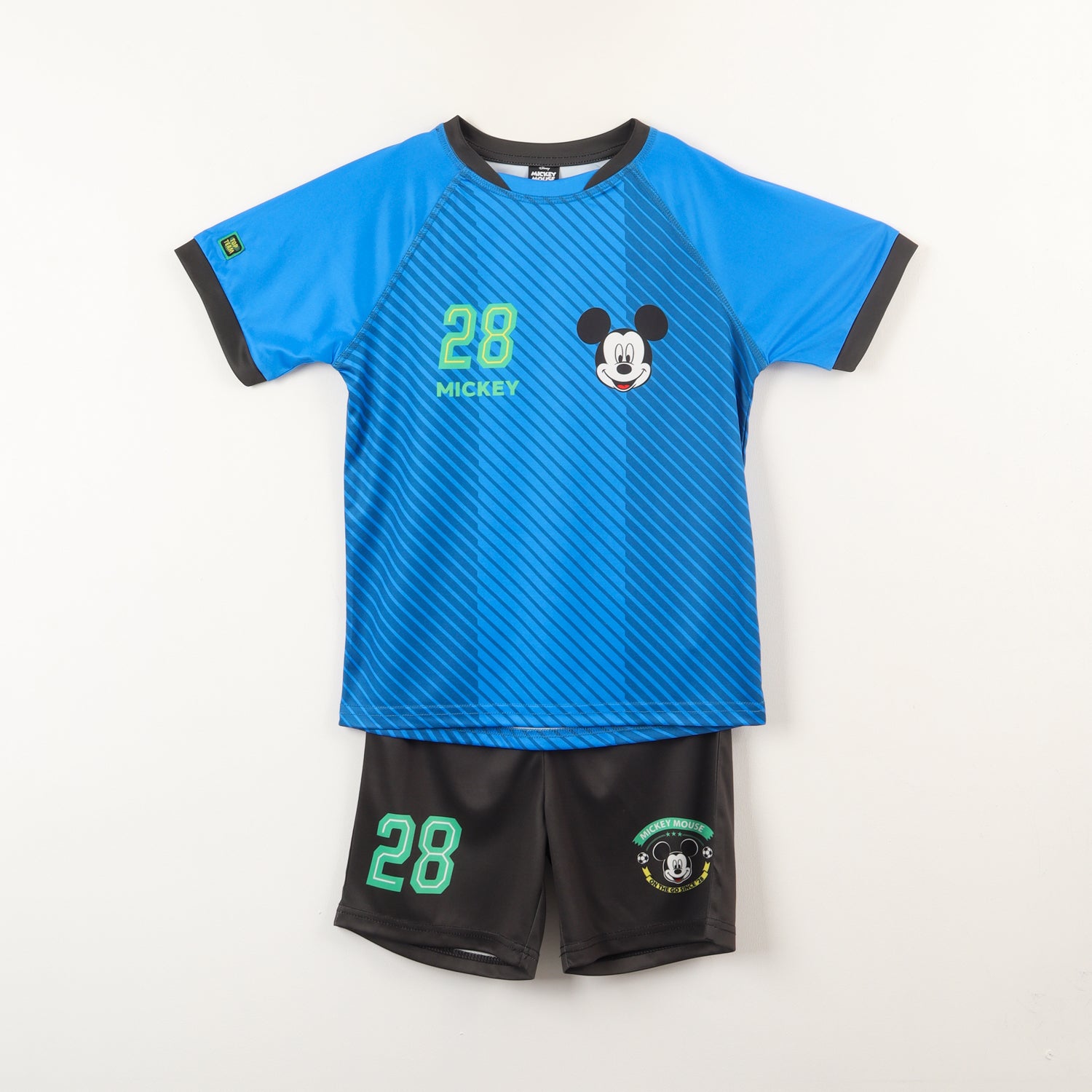 Conjunto Niño Mickey Futbol Azul Disney