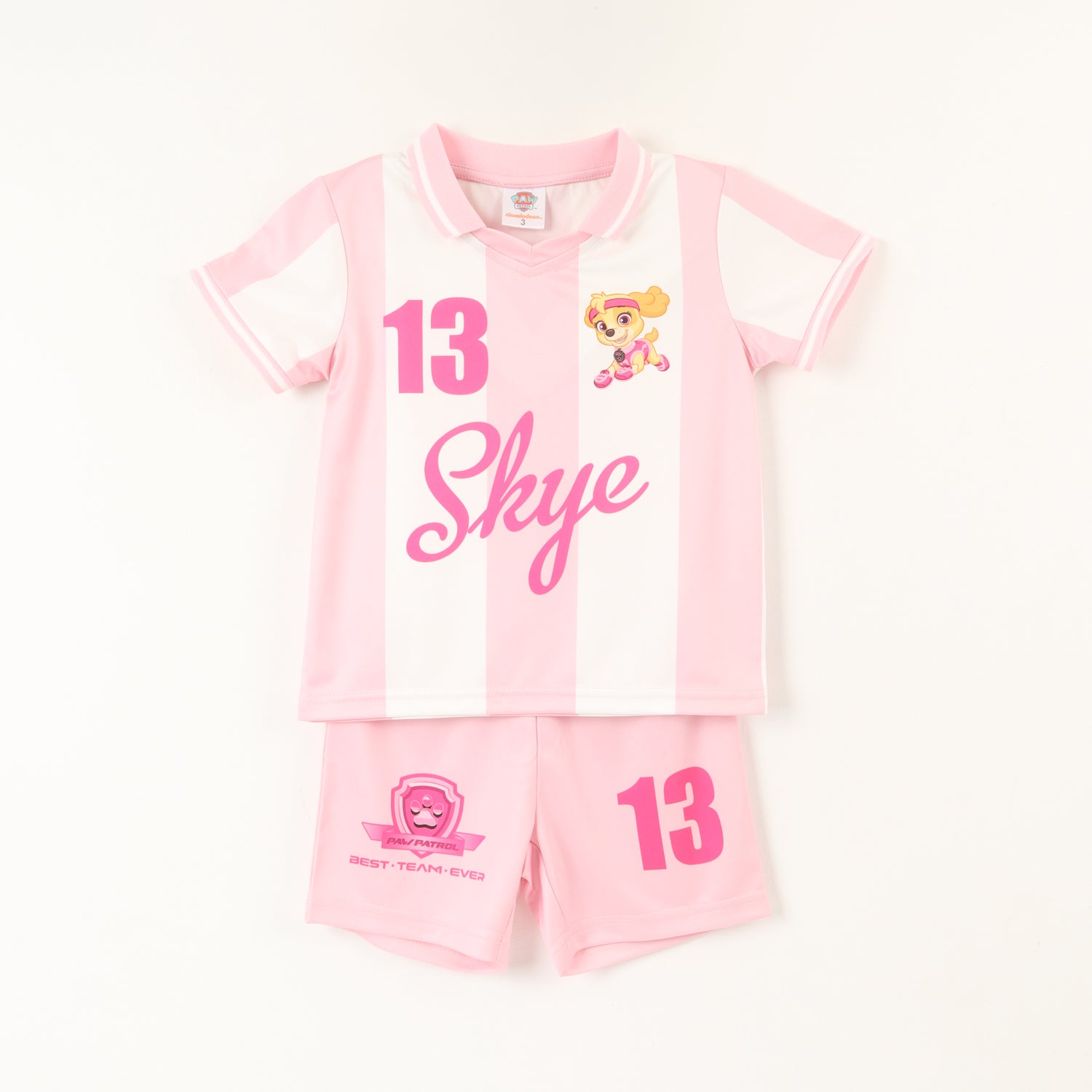 Conjunto Futbol Niña Skye Rosado Paw Patrol