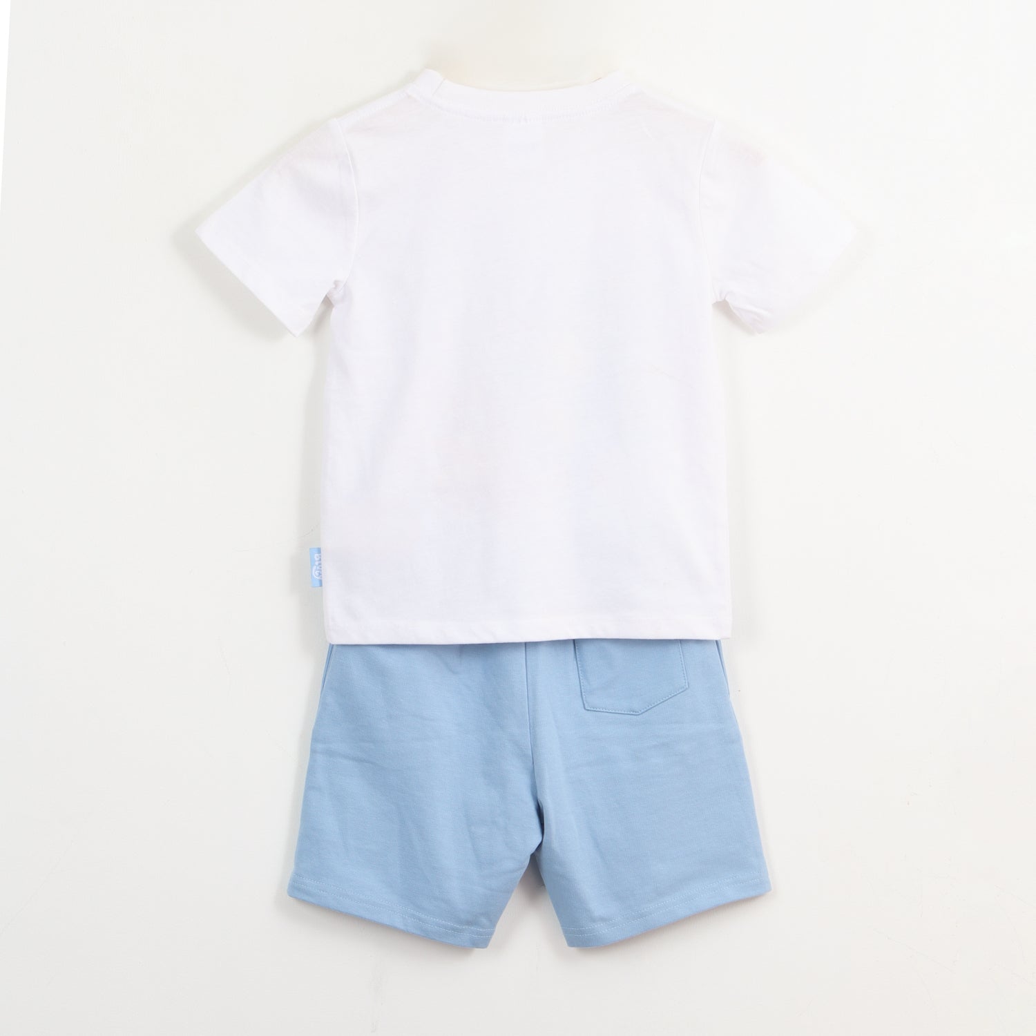 Conjunto Niño Blanco Skate Bluey