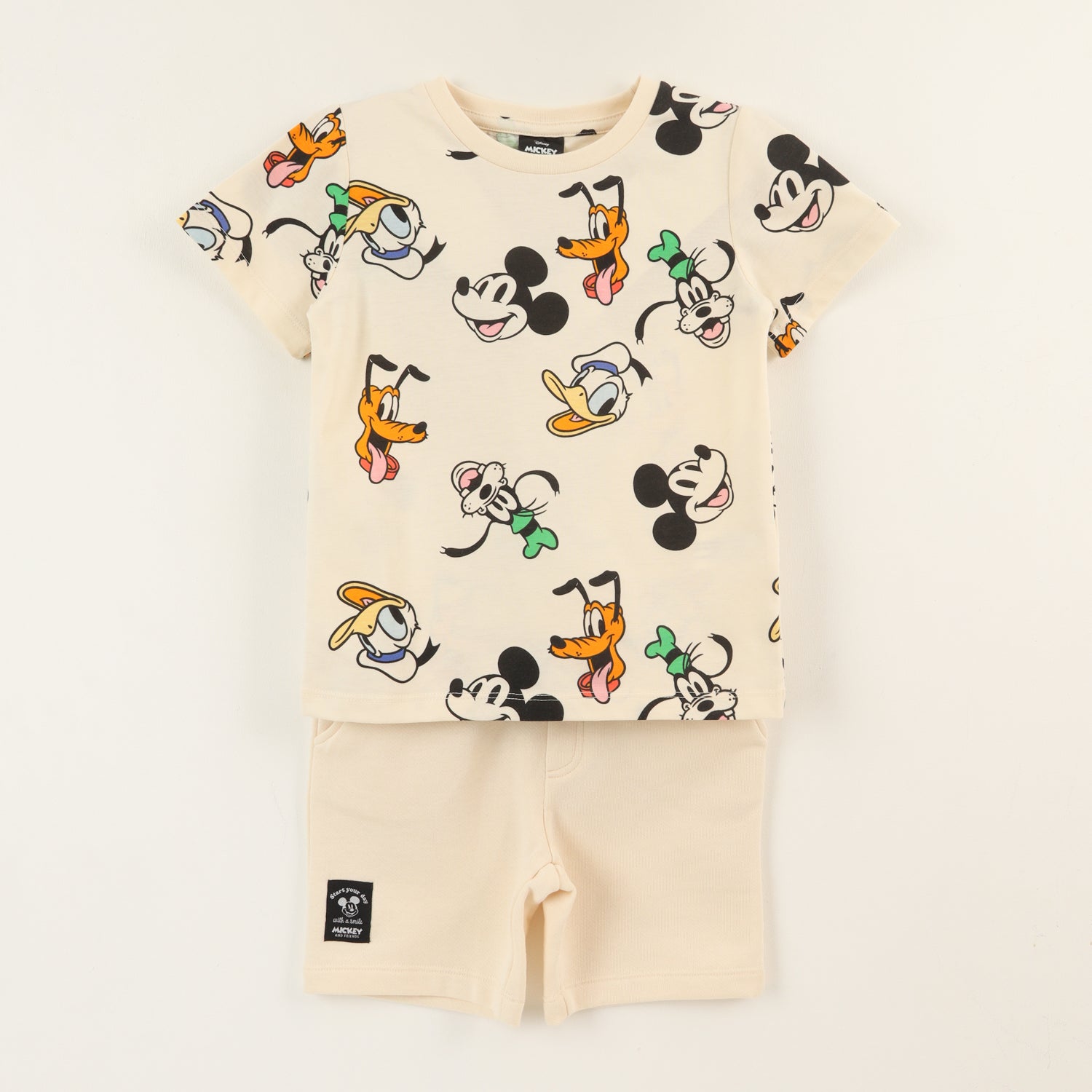 Conjunto Niño Beige Mickey & Friends Disney