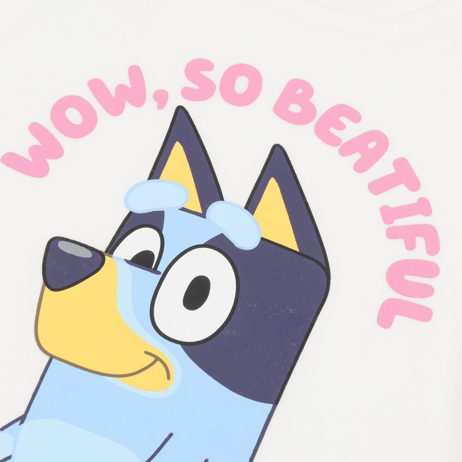 Conjunto Niña Blanco Beautiful Bluey