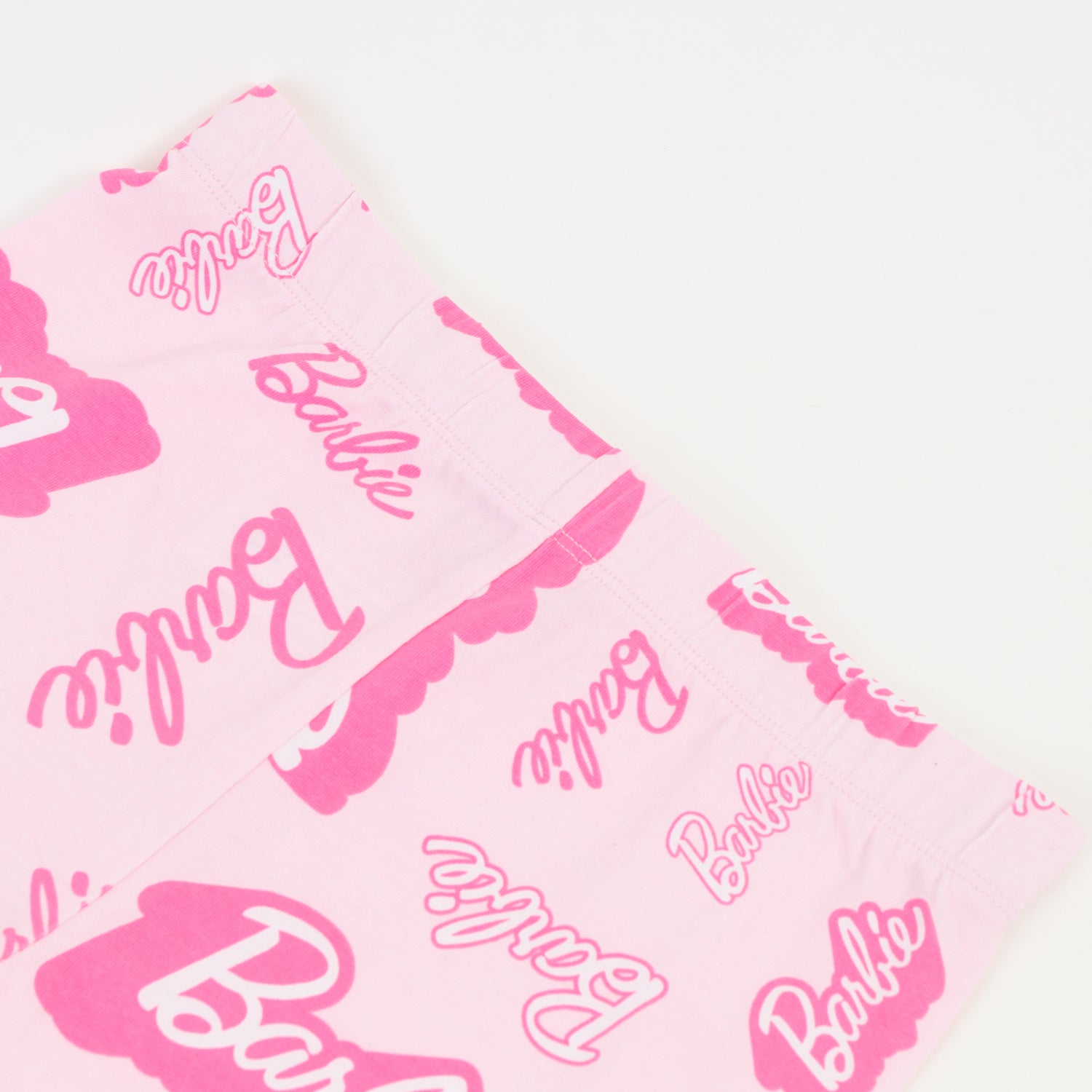 Conjunto Niña Blanco Logo Barbie