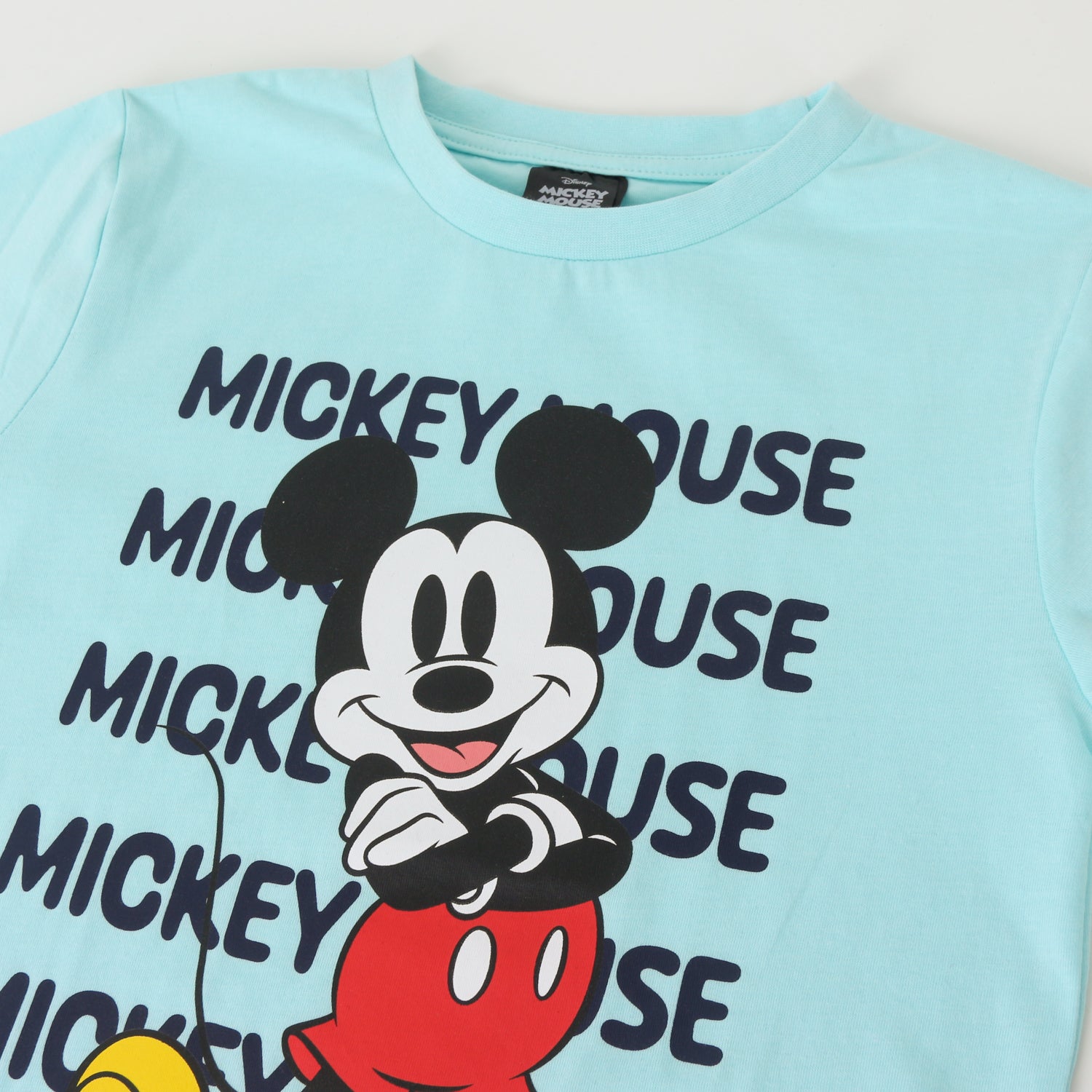 Conjunto Niño Celeste Personaje Mickey Disney