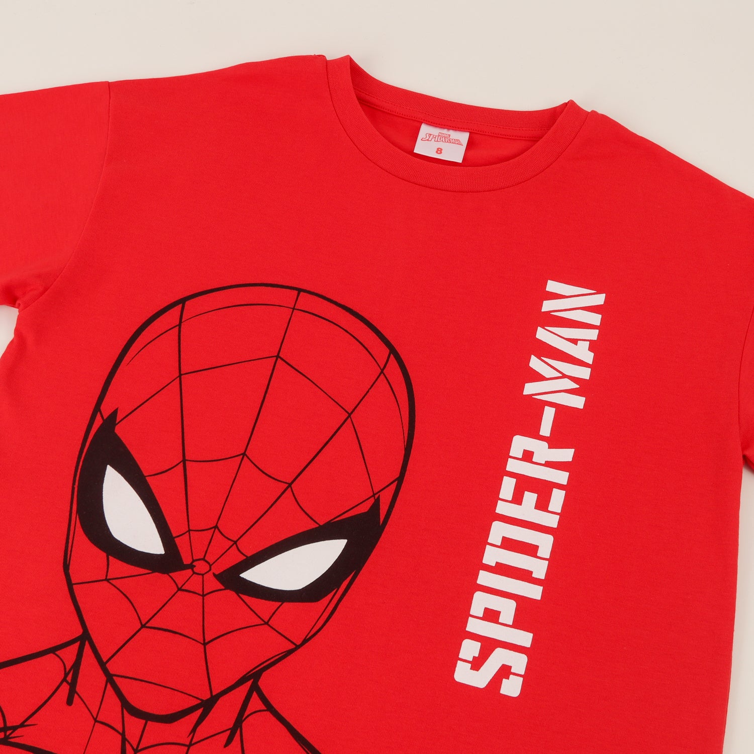 Conjunto Niño Rojo Cara Spiderman Marvel