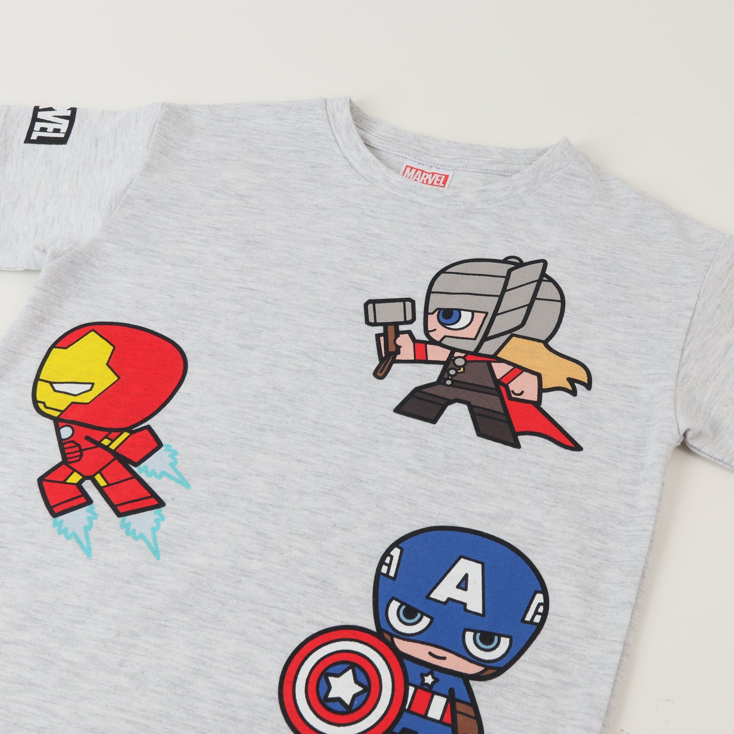 Conjunto Niño Blanco Avengers Assemble Marvel
