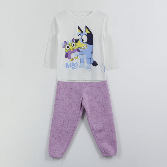 Conjunto Niña ChatterMax Blanco Bluey - Conjuntos Chile | The Brands Club cl