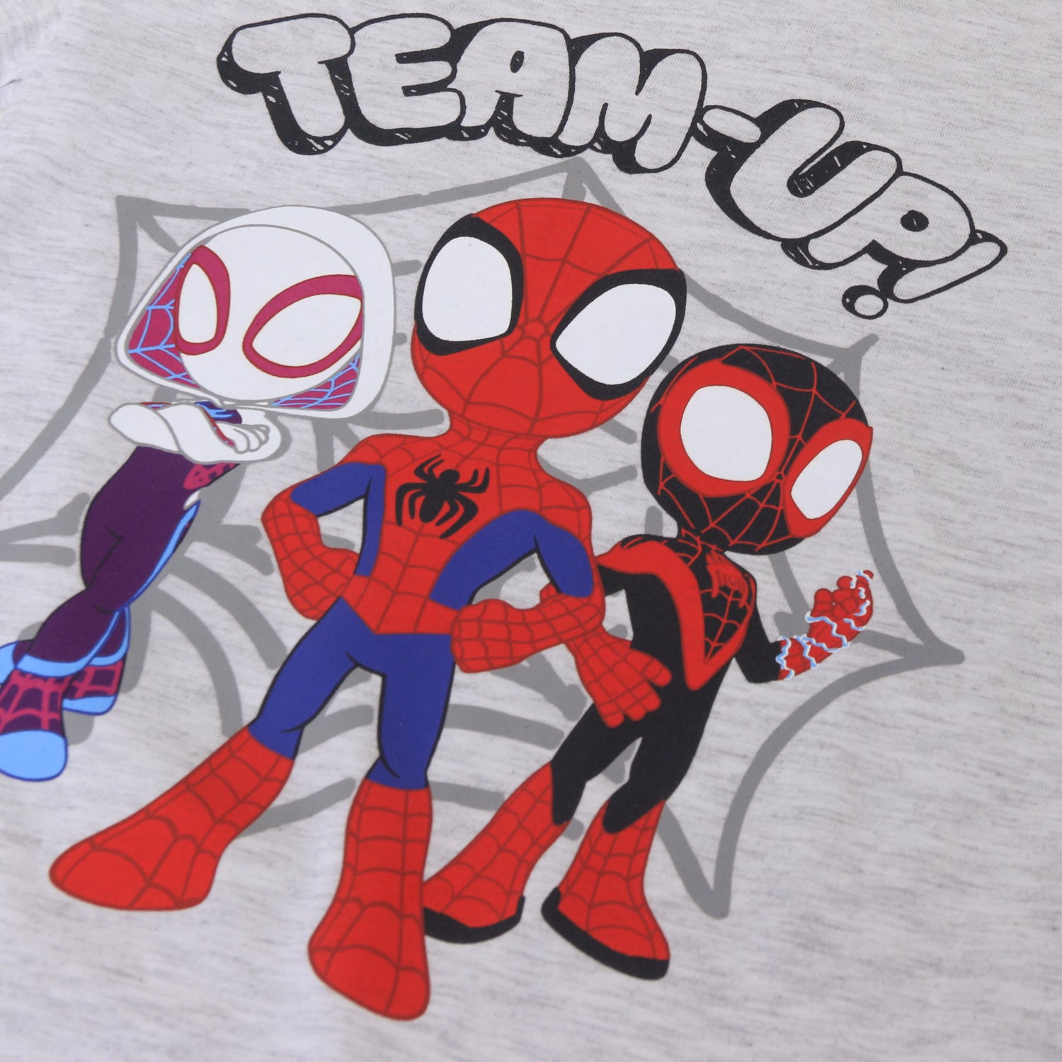 Conjunto Niño Team Up Spidey Blanco Marvel - Conjuntos Chile | The Brands Club cl