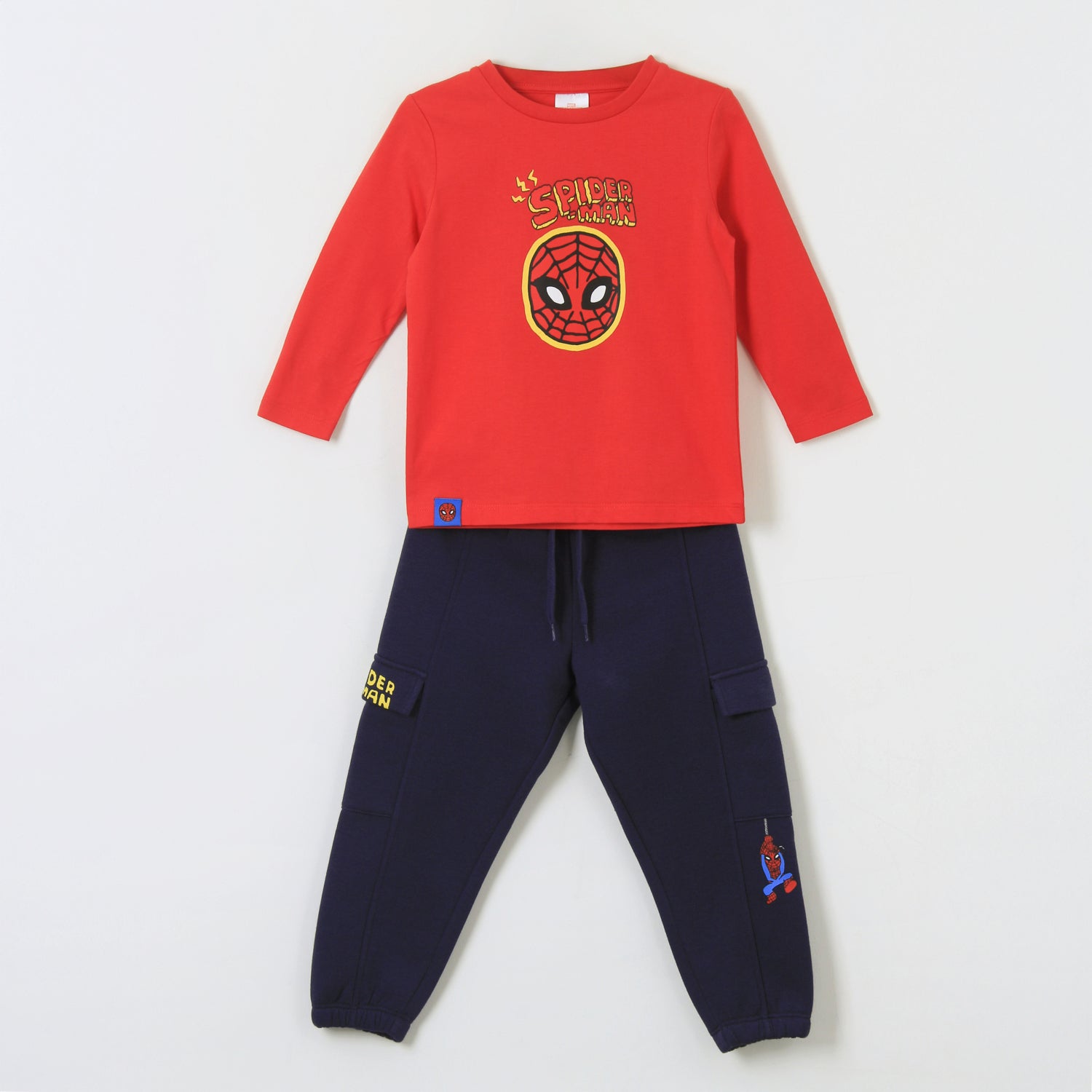Conjunto Niño Spiderman Face Rojo Marvel - Conjuntos Chile | The Brands Club cl