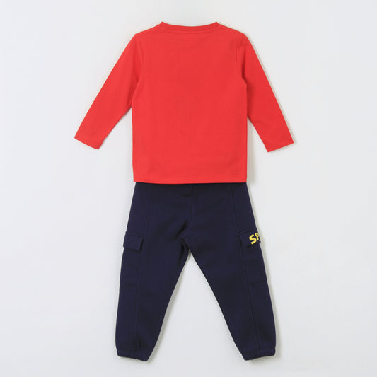 Conjunto Niño Spiderman Face Rojo Marvel - Conjuntos Chile | The Brands Club cl