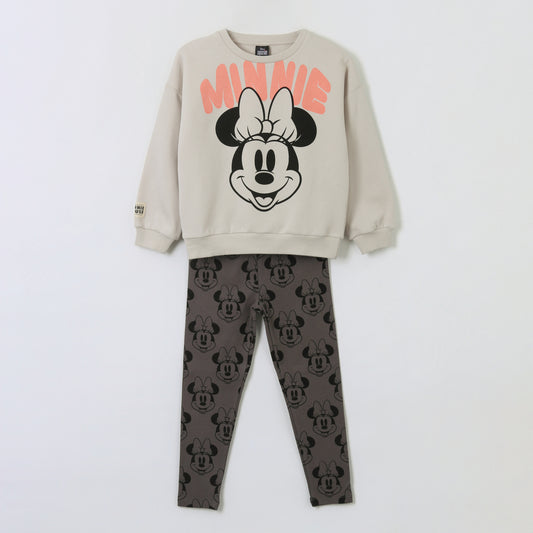 Conjunto Niña Minnie Mouse Blanco Disney - Conjuntos Chile | The Brands Club cl
