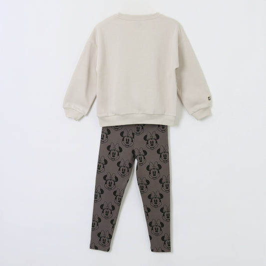 Conjunto Niña Minnie Mouse Blanco Disney - Conjuntos Chile | The Brands Club cl