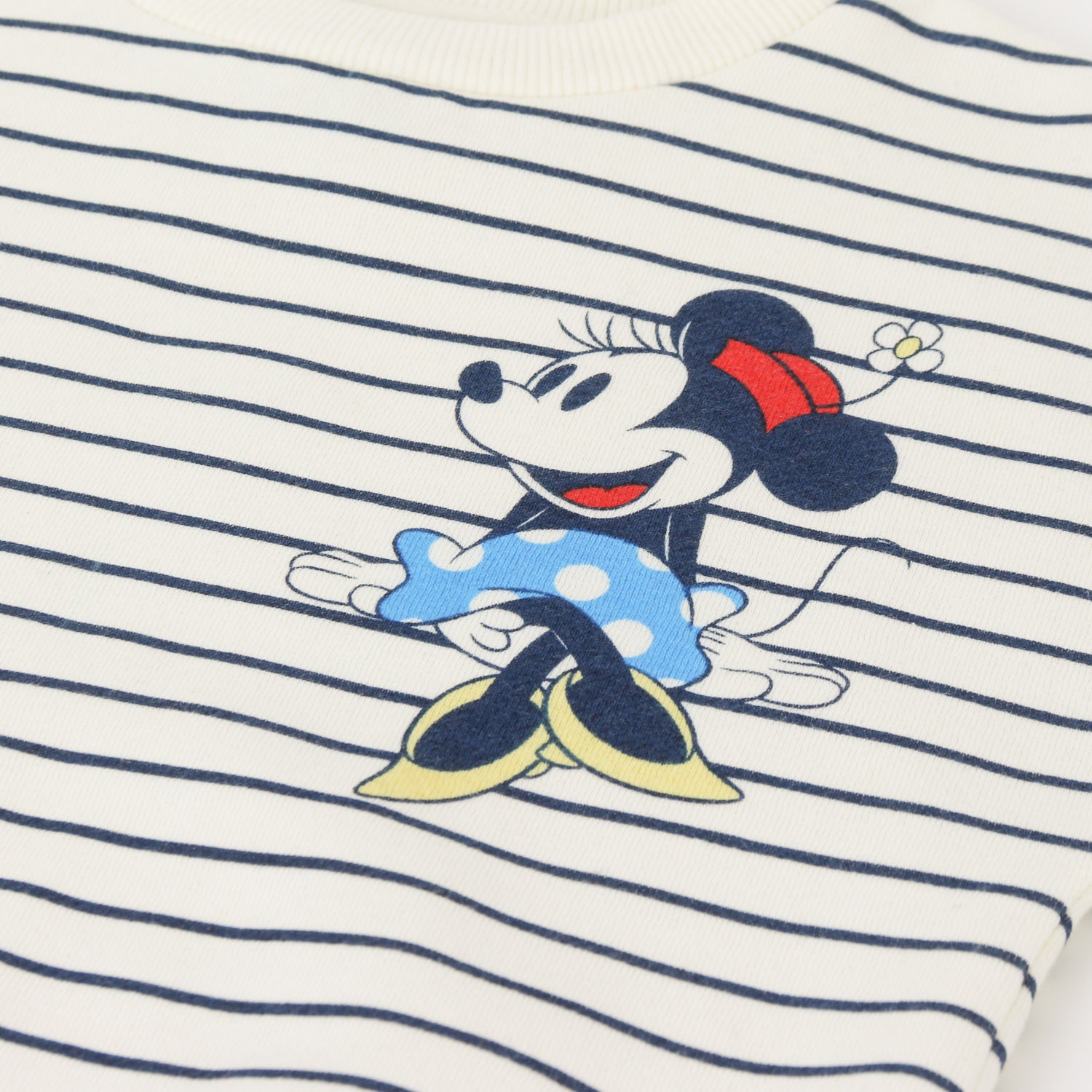 Conjunto Niña Rayas Minnie Mouse Blanco Disney - Conjuntos Chile | The Brands Club cl