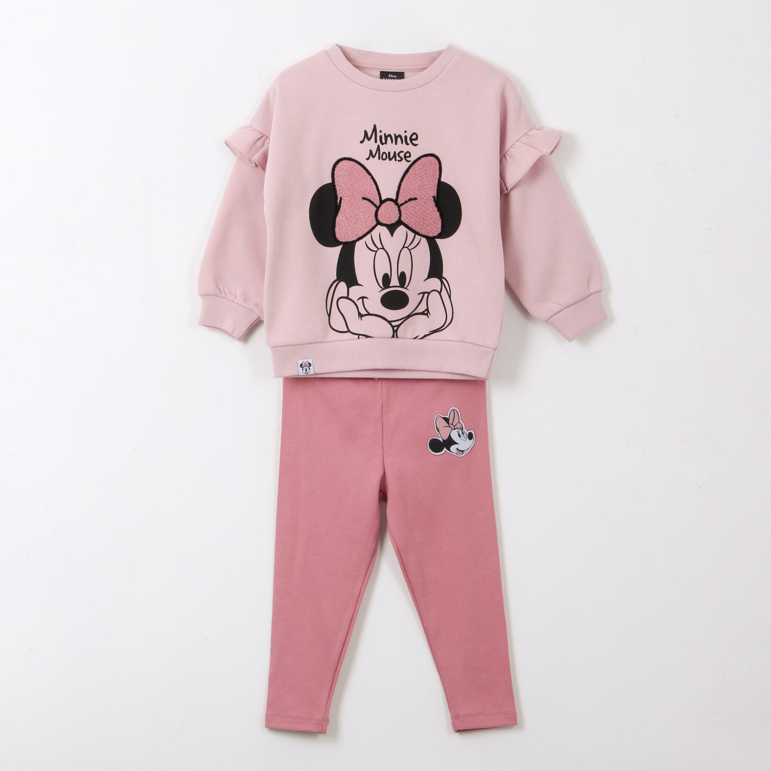 Conjunto Niña Vuelos Minnie Mouse Rosado Disney - Conjuntos Chile | The Brands Club cl