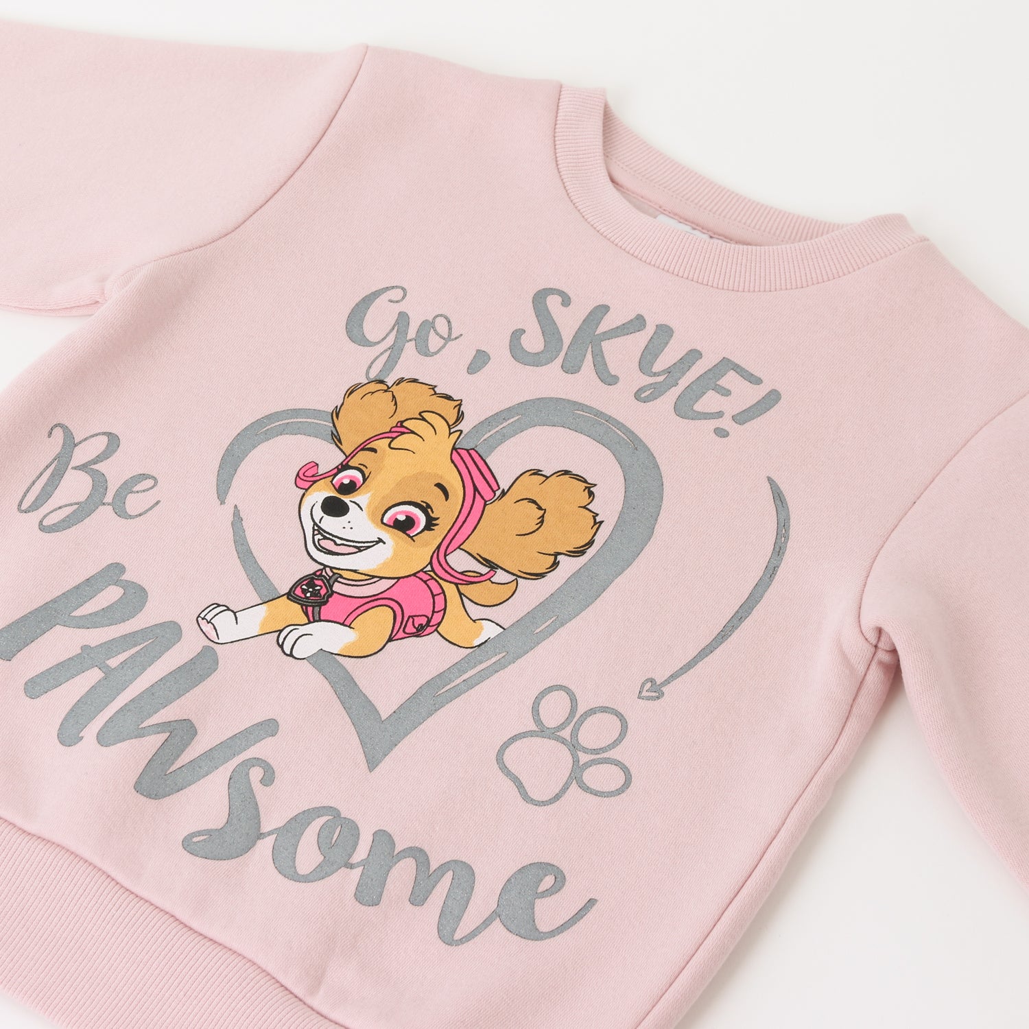 Conjunto Niña Be Pawsome Corazón Skye Rosado Paw Patrol - Conjuntos Chile | The Brands Club cl