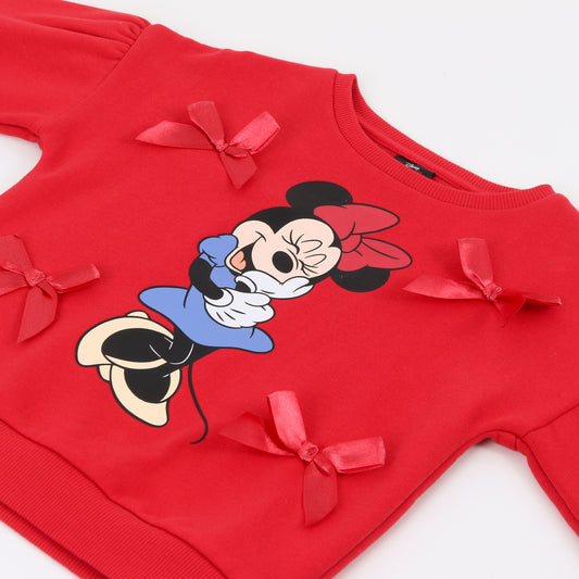 Conjunto Niña Cintas Minnie Mouse Rojo Disney - Conjuntos Chile | The Brands Club cl