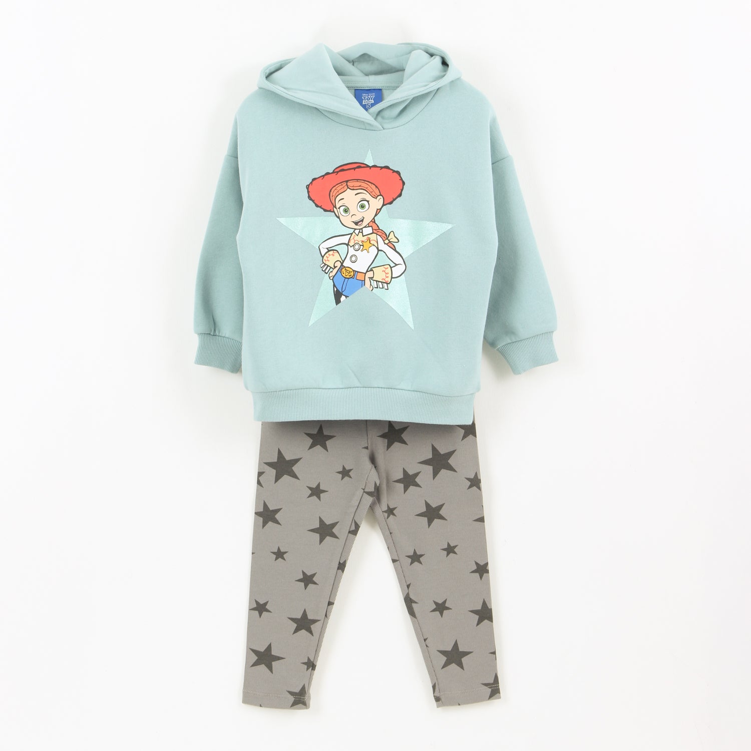 Conjunto Niña Hoodie Jessie Toy Story Celeste Disney - Conjuntos Chile | The Brands Club cl