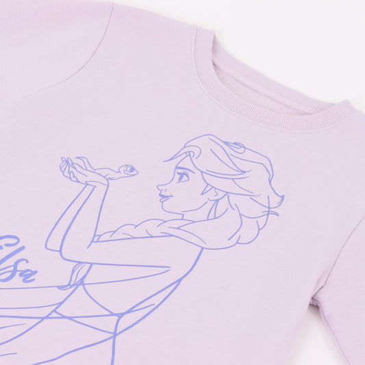 Conjunto Niña Elsa Frozen Lila Disney - Conjuntos Chile | The Brands Club cl