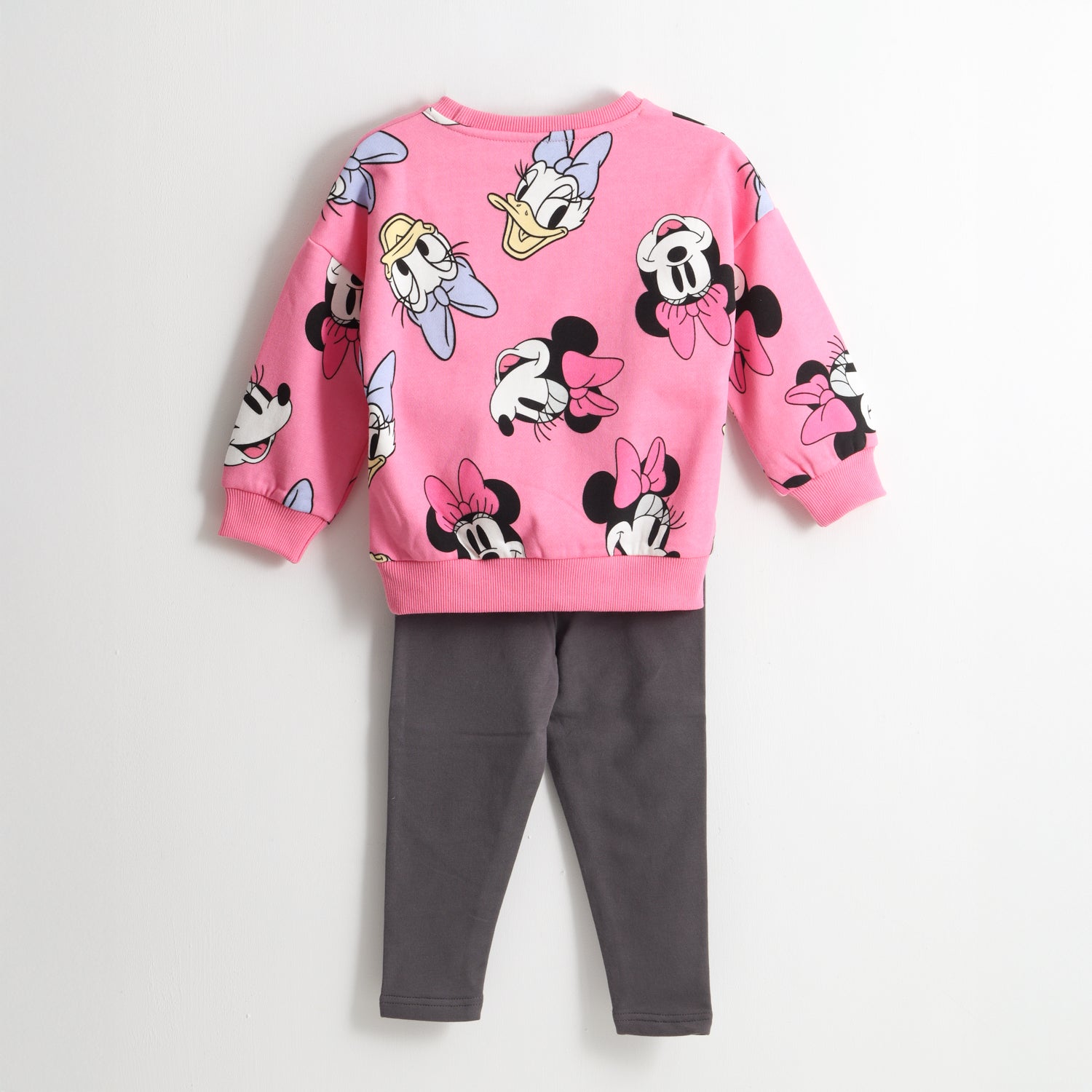 Conjunto Niña Print Friends Minnie Rosado Disney - Conjuntos Chile | The Brands Club cl