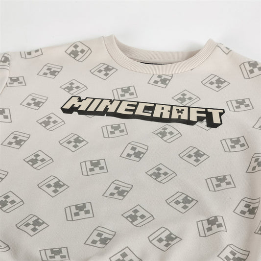 Conjunto Niño Minecraft Corto Beige - Conjuntos Chile | The Brands Club cl