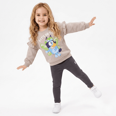 Conjunto Niña Bluey Hada Beige