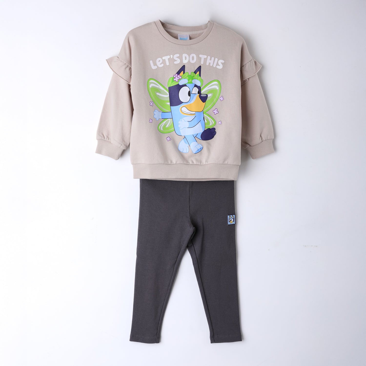 Conjunto Niña Hada Beige Bluey