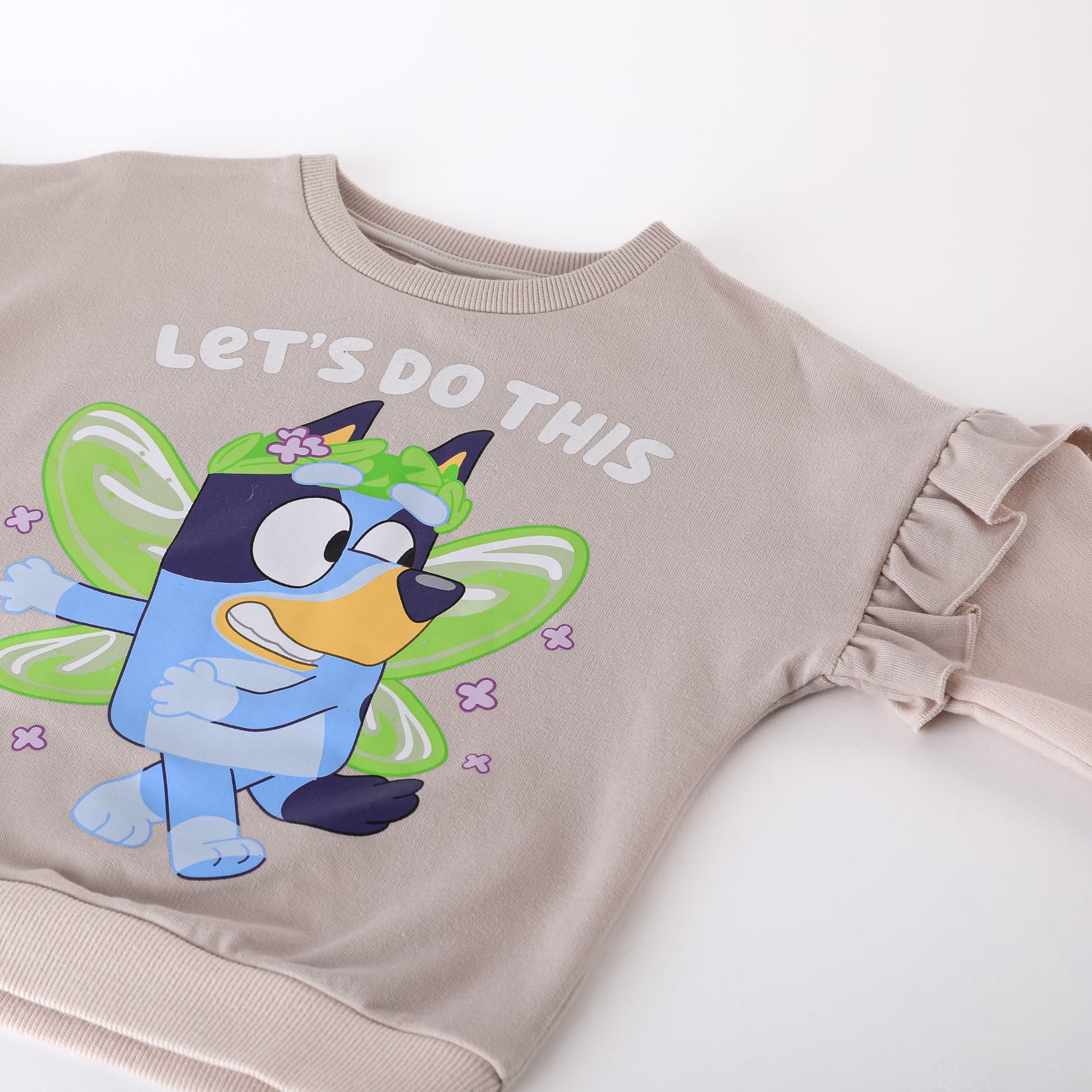 Conjunto Niña Hada Beige Bluey