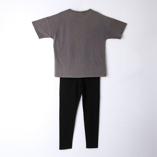 Conjunto Niña Hello Kitty Personajes Gris - Conjuntos Chile | The Brands Club cl