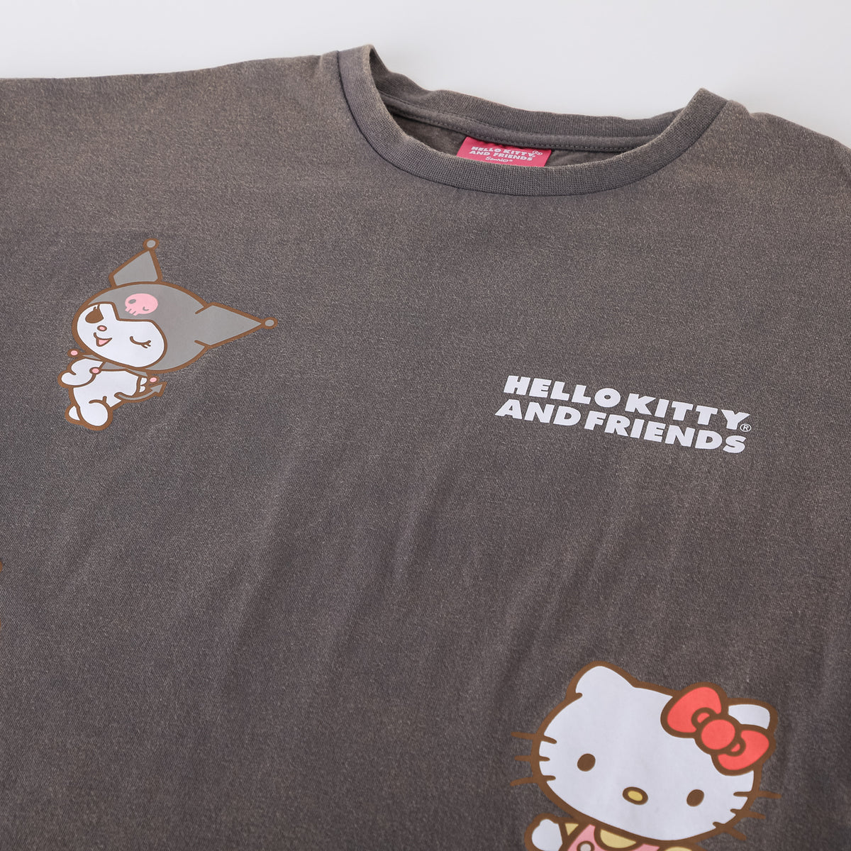 Conjunto Niña Hello Kitty Personajes Gris